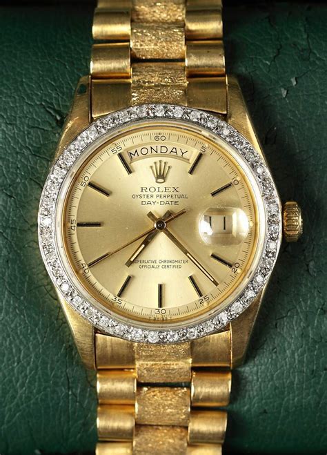 18k gold rolex oyster milaguass dr romanelli ed|Rolex Oyster perpetual day date.